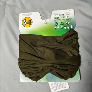 Buff neck gaiter with insect shield